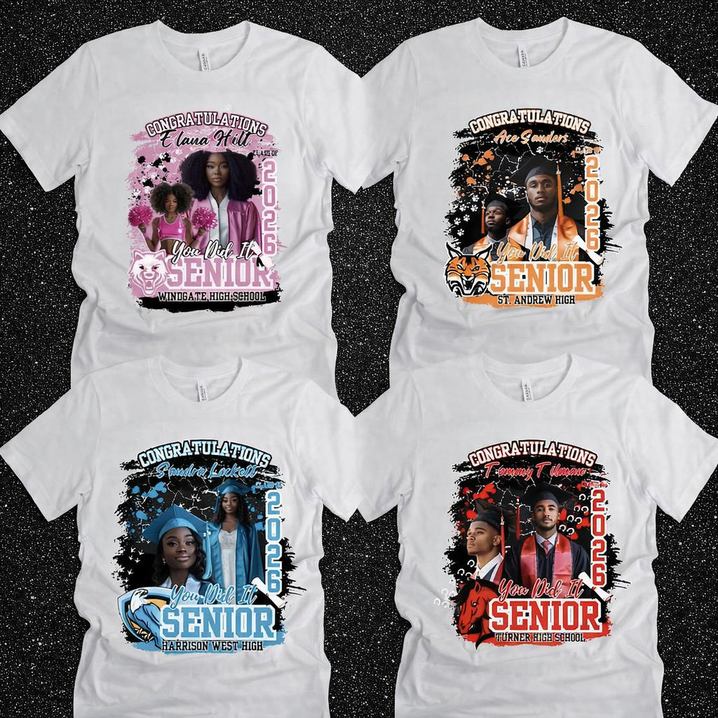 Signature Grad Portrait Tee